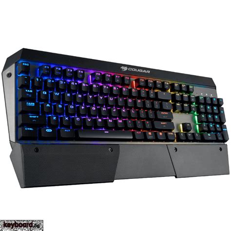 Cougar Mechanical Gaming Keyboard Attack X3 Rgb Cherry Mx Silver Switch